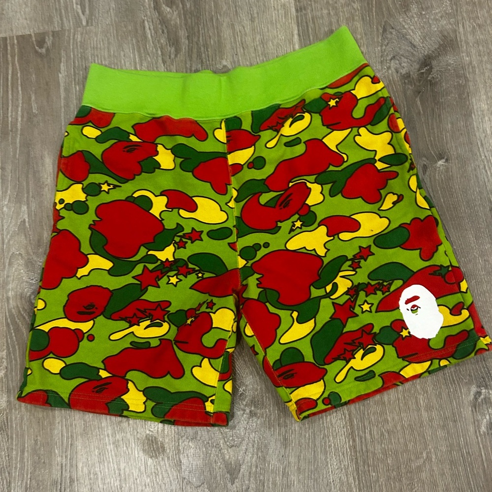BAPE Sta Camo Sweat Shorts